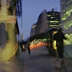 NYC Magic # 4 / panoramic film camera, no digital manipulations / ©IL 2012 / paper 12,5x25