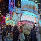 NYC Magic # 6 / panoramic film camera, no digital manipulations / ©IL 2012 / paper 12,5x25