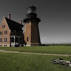Block Island, SE Light House ©IL 2011 / photo ID #00088